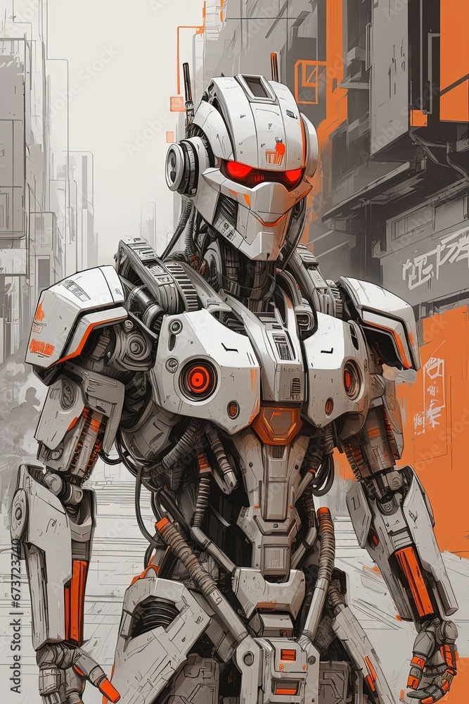 Armoured cyborg Armoured cyborg