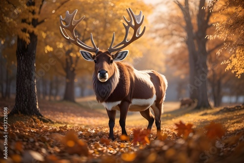 deer in the forest generative ai 