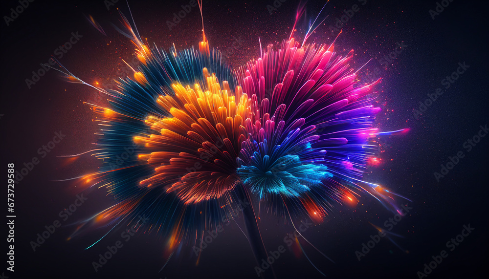 vibrant background of fireworks vibrant background of fireworks