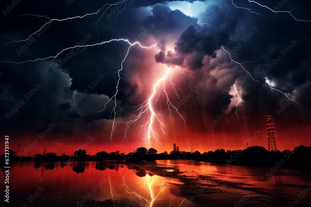 Lightning Strikes: A Symphony of Nature's Power