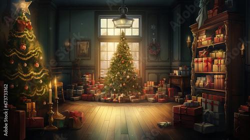 Weihnachtsbaum Geschenke © Laura