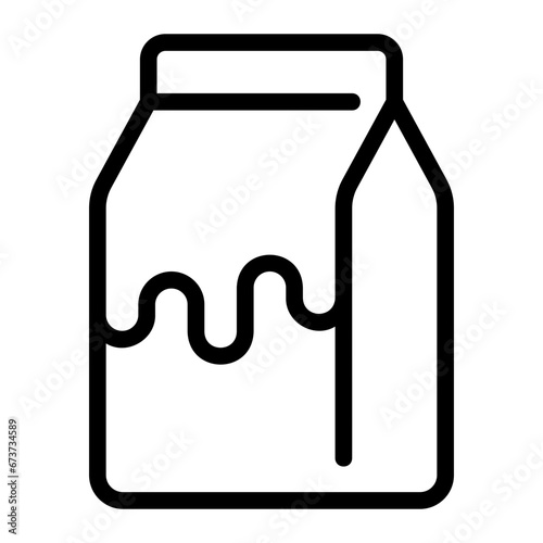 milk line icon