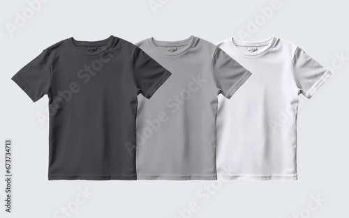 T-shirt mockup, Store tshirt template, Simple shirt mock up, Clothe editable design, Front view store products
