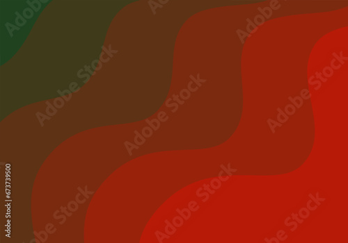 Red and green illustration of a background