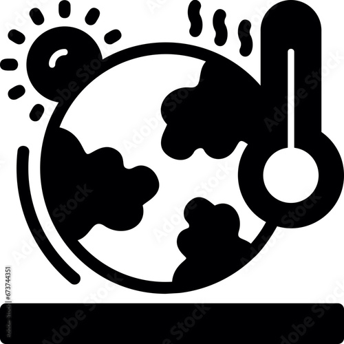Global warming Icon