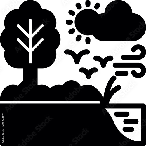 Soil erosion control Icon