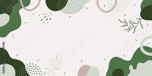 Background pattern, abstract colored shapes. Modern minimalism trendy pattern background. Vector background.