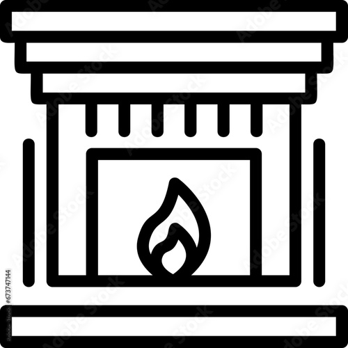 Fireplace Icon