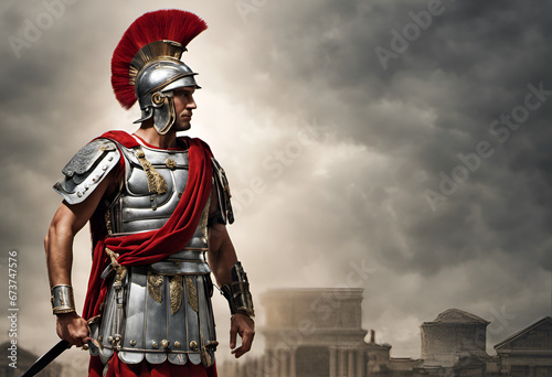 Roman soldier photo