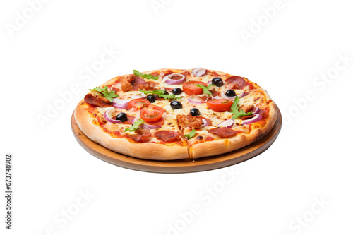 italian pizza transparent background
