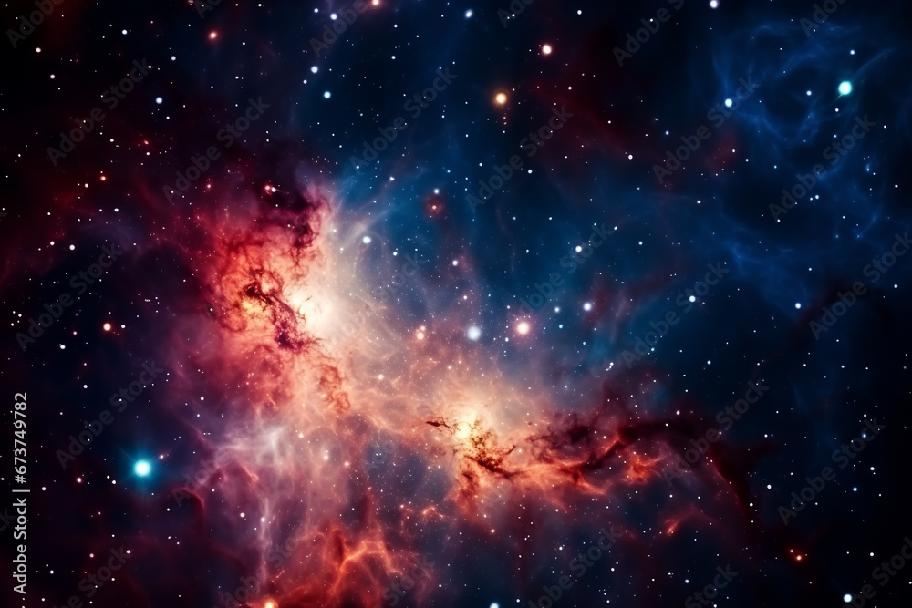 Foto de beauty of the galaxy and celestial realm is a photograph of the ...