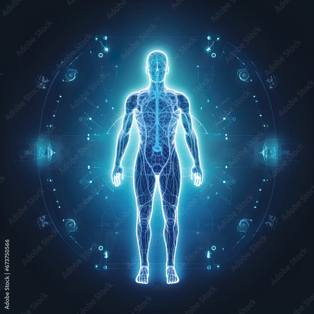 A human figure in front of a portal. Great for stories of medical breakthroughs, healthcare innovation, sci-fi, futurism, innovation and more, A human figure in front of a portal. Great for stories of medical breakthroughs, healthcare innovation, sci-fi, futurism, innovation and more,