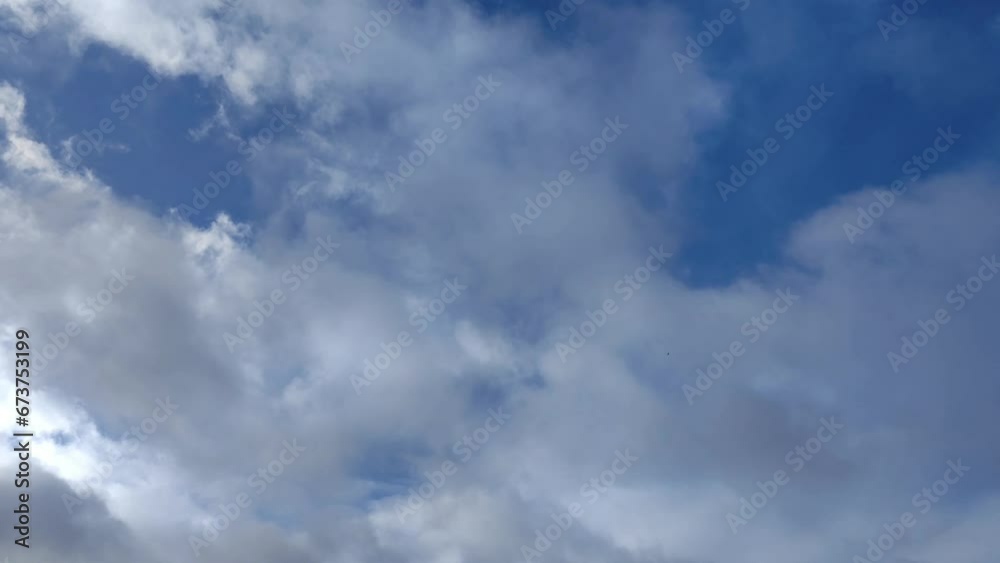 Clouds moving in the early hours