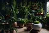 Mix indoor and outdoor plants for variety.