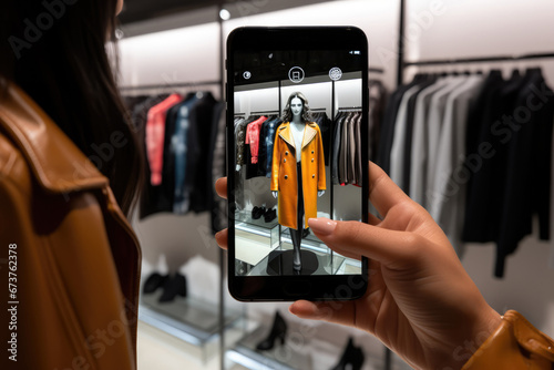Obraz na płótnie Aipowered Visual Search Enhances Online Retail Experience