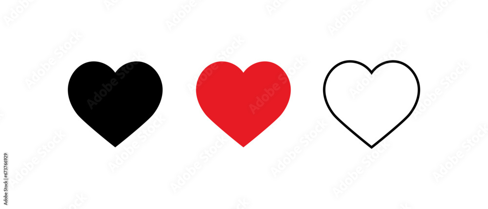 Like and Heart Live stream video, chat, likes icon. Social networks heart buttons or Valentines Day. Vector illustration isolated on white background. Like and Heart Live stream video, chat, likes icon. Social networks heart buttons or Valentines Day. Vector illustration isolated on white background.