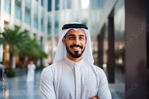Happy arab business man smiling at the camera. Portrait of confident happy young man in a suit smiling at camera. Business concept, men at work.