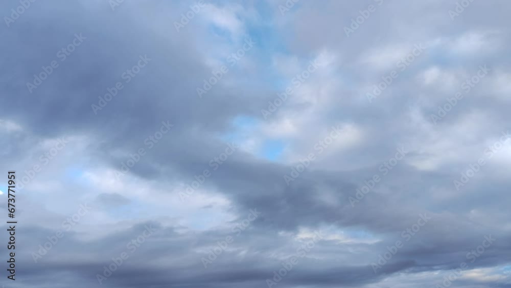 Strange clouds circulating in the early sky Strange clouds circulating in the early sky