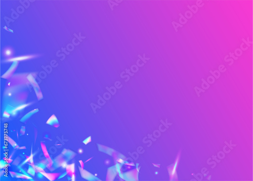 Holographic Effect. Neon Glare. Carnival Tinsel. Blur Festival Backdrop. Laser Prism. Festive Foil. Purple Party Sparkles. Fantasy Art. Violet Holographic Effect
