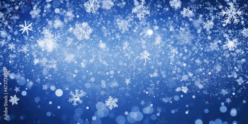 Winter snow background