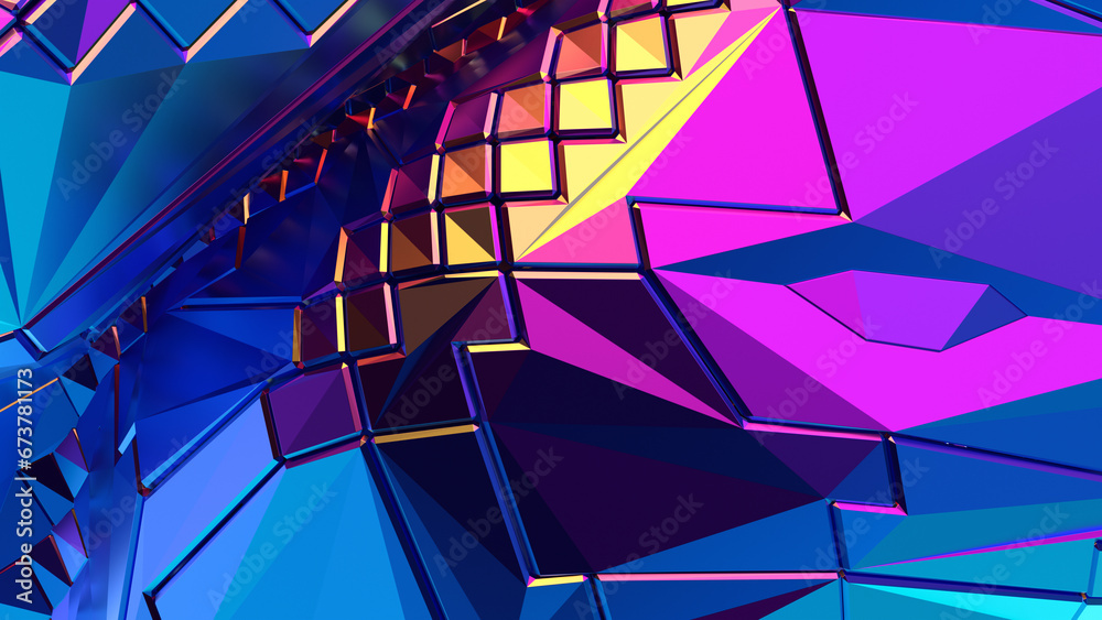 Abstract 3d render, modern background design, colorful illustration Abstract 3d render, modern background design, colorful illustration