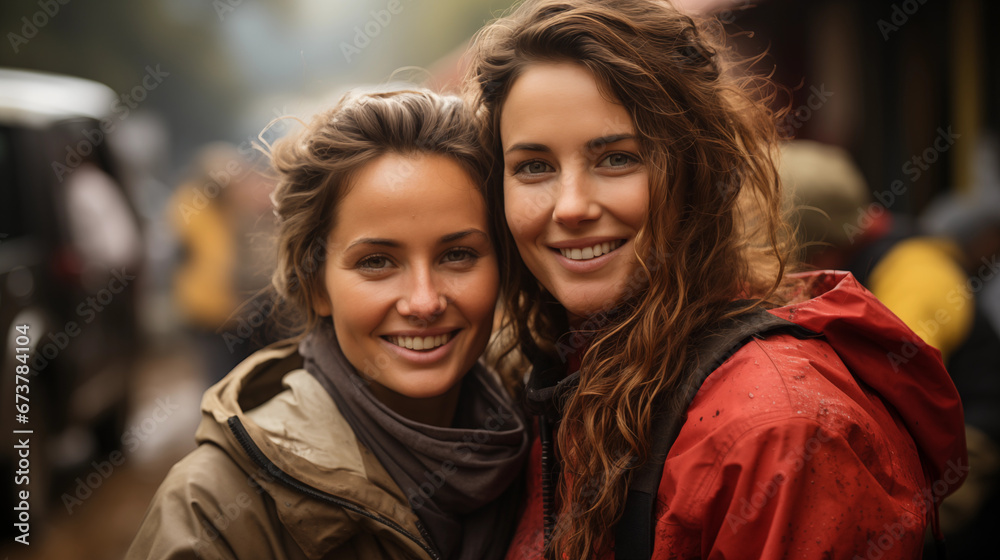 Hug of Compassion: A volunteer hugging a person in need, representing acts of kindness and charity Hug of Compassion: A volunteer hugging a person in need, representing acts of kindness and charity
