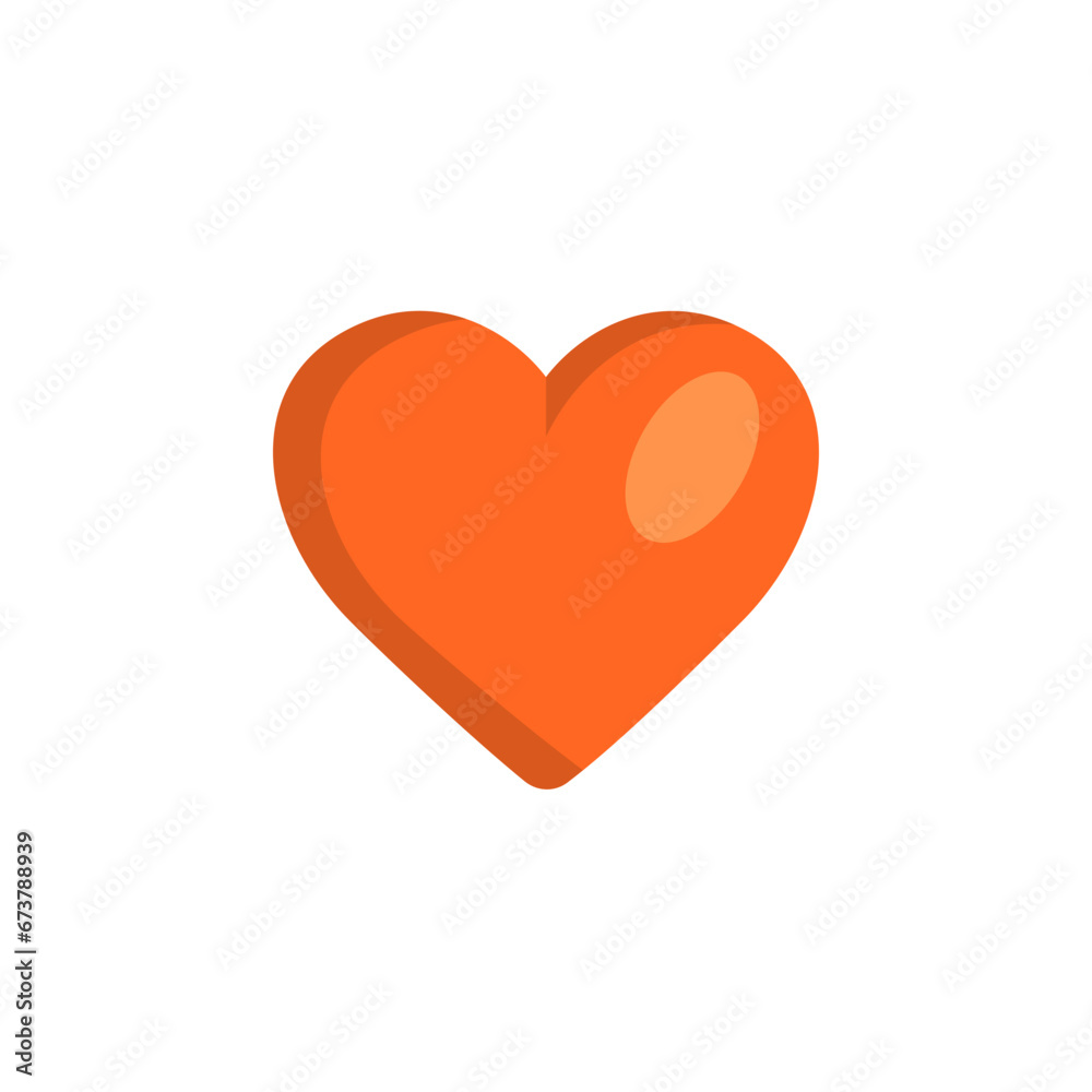 Orange Heart