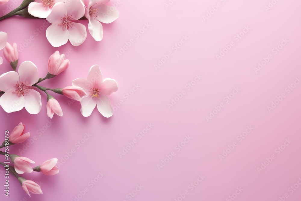 Pink flower background. Spring seasonal concept. Pink flower background. Spring seasonal concept.