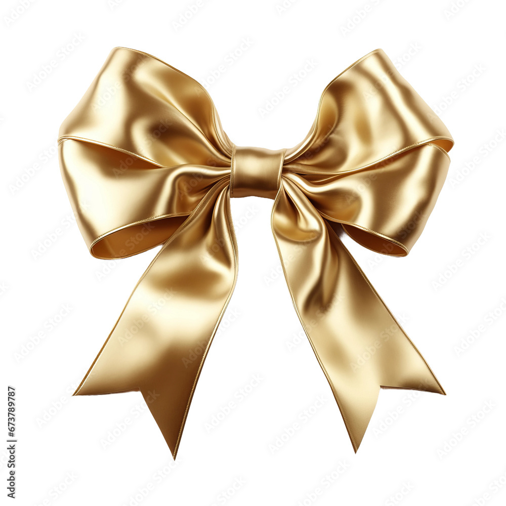 Fototapeta premium Bow very hight quality isolated background white background AI generated illustration