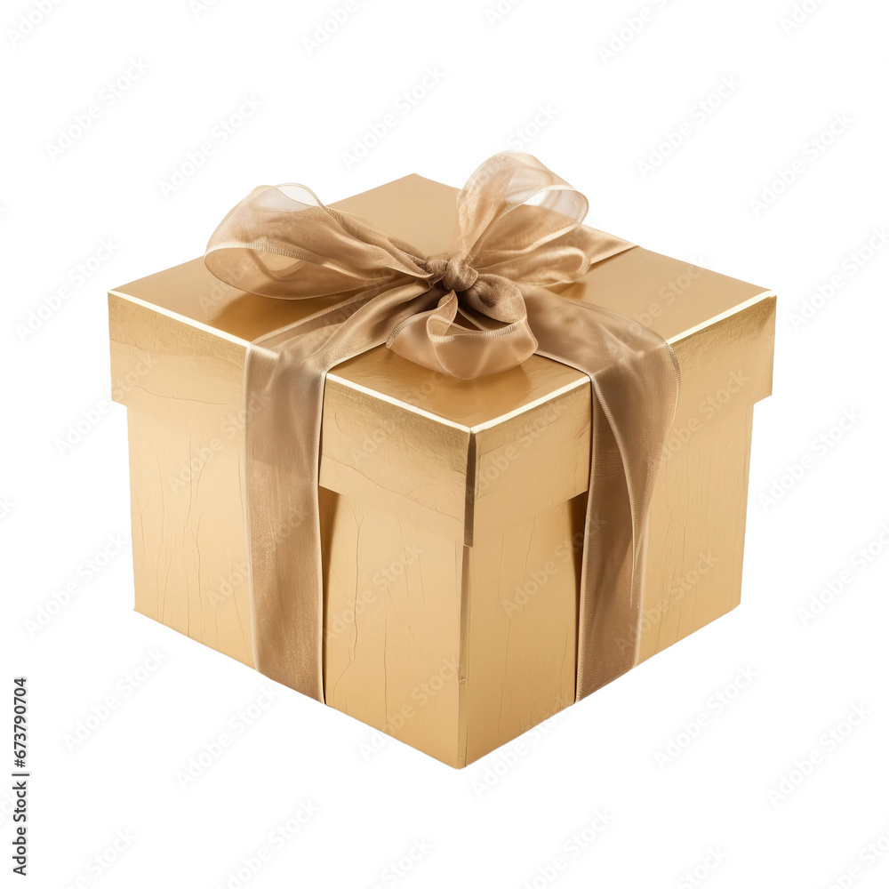 Gift box very hight quality isolated background white AI generated illustration Gift box very hight quality isolated background white AI generated illustration