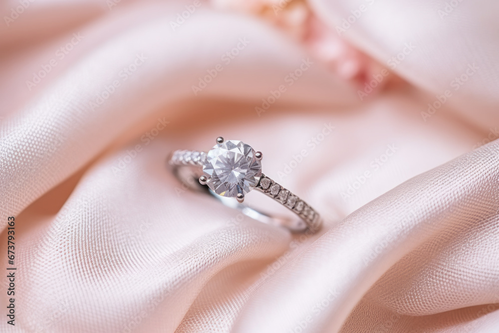 A diamond ring on a woman's hand. Congratulations with love and blessings. Eternal mementos and memories of life. Happiness concept suitable for gift or marriage proposal, marriage or engagement. A diamond ring on a woman's hand. Congratulations with love and blessings. Eternal mementos and memories of life. Happiness concept suitable for gift or marriage proposal, marriage or engagement.