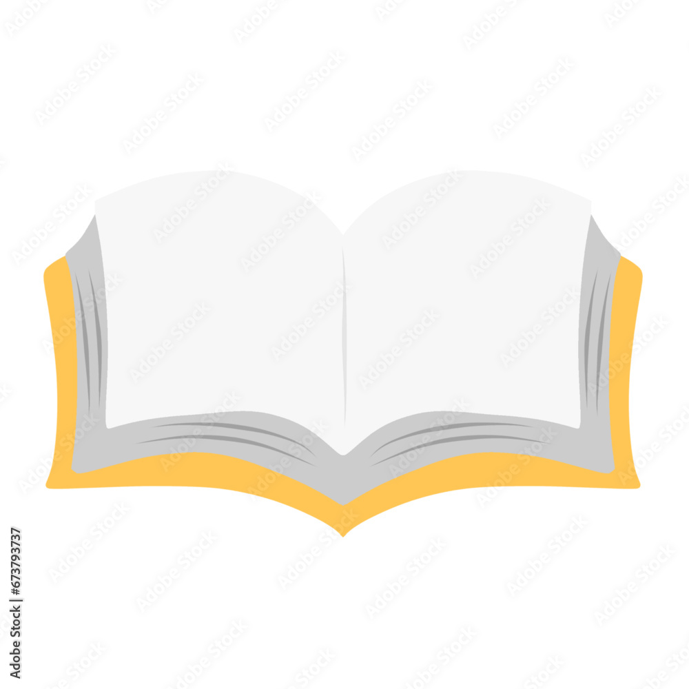 open book with blank pages isolated on white illustration vector learn education library school paper page read knowledge open book with blank pages isolated on white illustration vector learn education library school paper page read knowledge