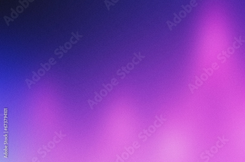 blue purple pink , background template grainy noise grungy spray texture , empty space shine bright light and glow color gradient rough abstract retro vibe