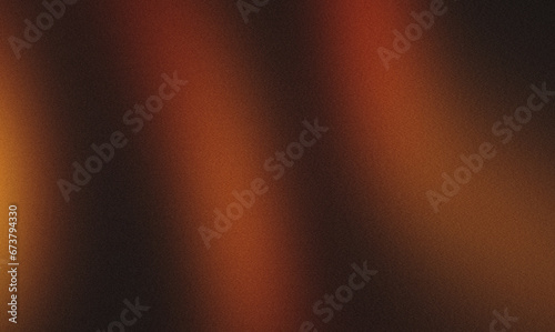 orange brown black fabric , background template grainy noise grungy spray texture , empty space shine bright light and glow color gradient rough abstract retro vibe