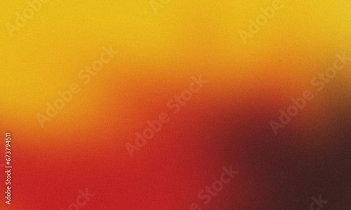 yellow orange brown black , background template grainy noise grungy spray texture , empty space shine bright light and glow color gradient rough abstract retro vibe