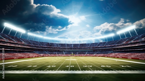 American football stadium. photo