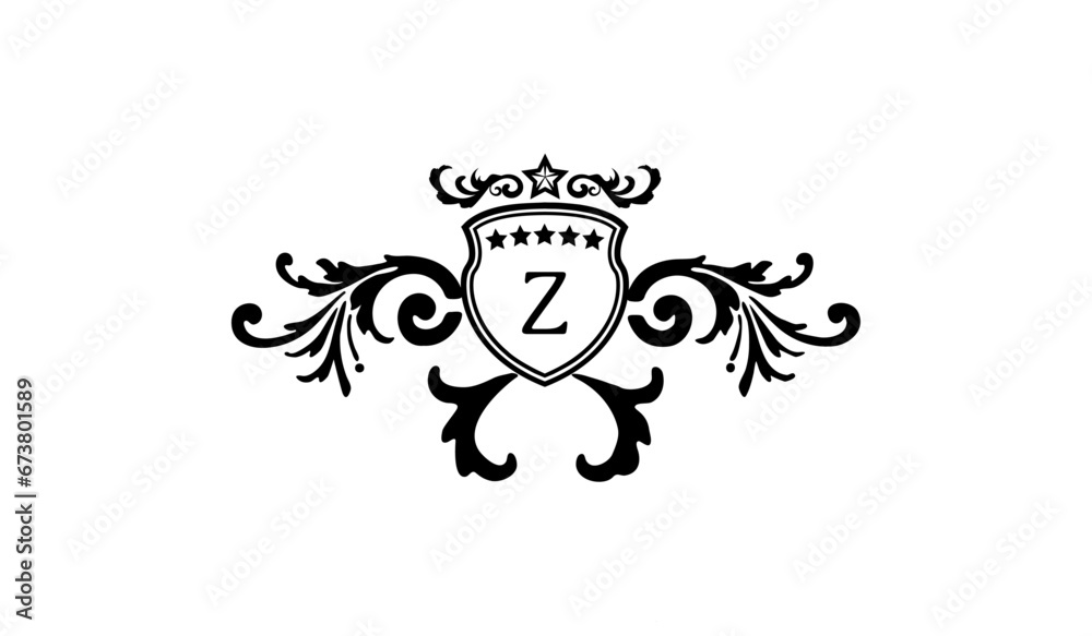 Luxury Wedding Card Logo Z Luxury Wedding Card Logo Z