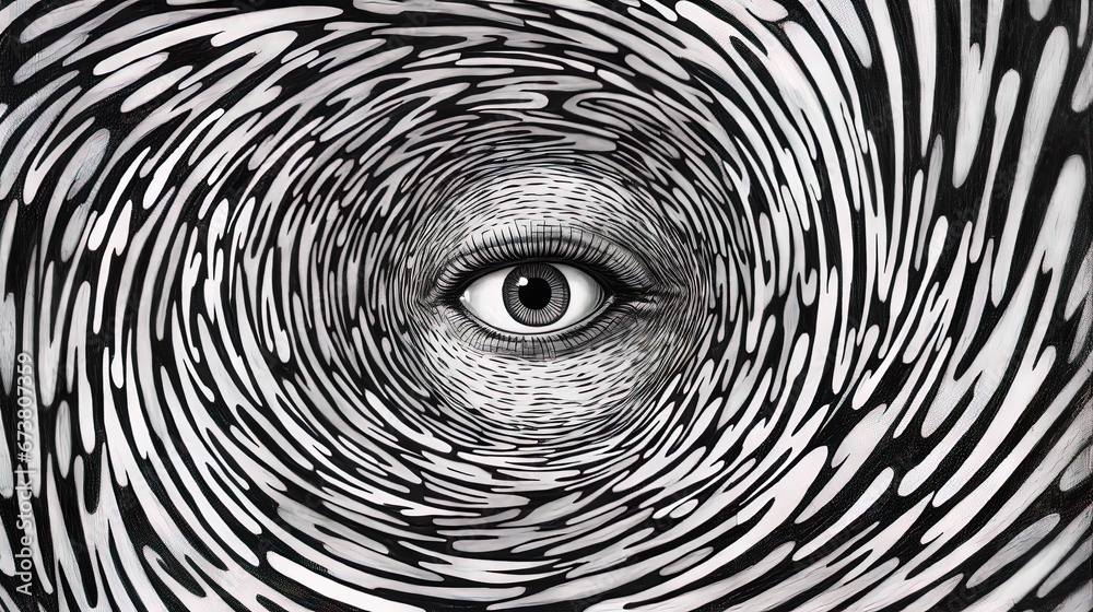 Φωτογραφία The eye in the end of time of mental health