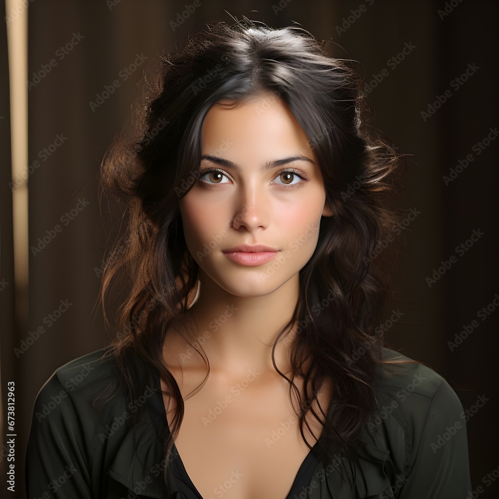 Natural Charm: Timeless Beauty in Portrait