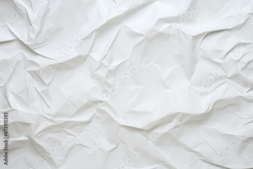 A Close Up of a Crisp, Textured White Paper Surface