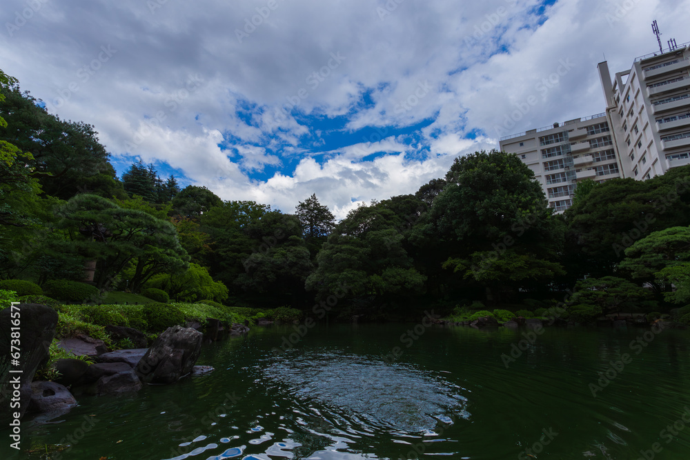 Obraz premium 旧古河庭園31(2023夏)