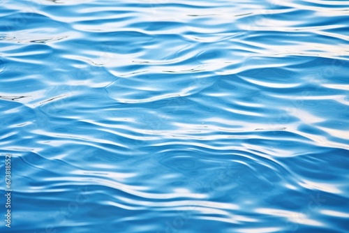 abstract blue water surface background tranquil waves  Generative AI
