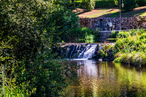 Rio Arnoia en el municipio de Allariz.