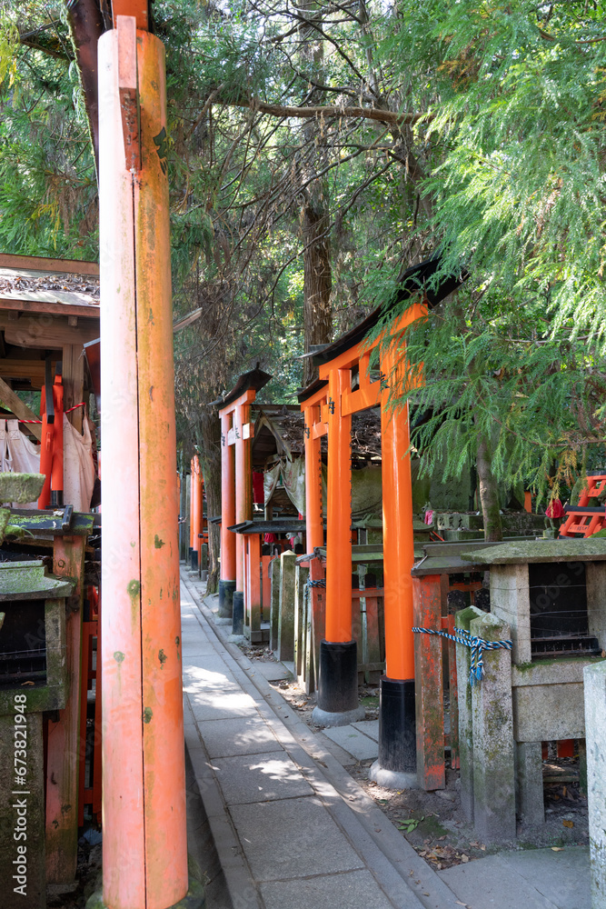 Japanese traditional religious shrine torii Japanese traditional religious shrine torii