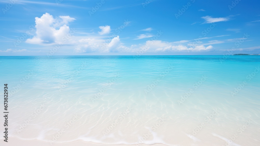Clear Beach with Crystal Blue Water