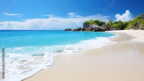 Clear Beach with Crystal Blue Water