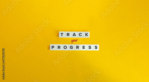 Track Your Progress, KPI, Measure Your Performance, Success and Growth Concept. photo