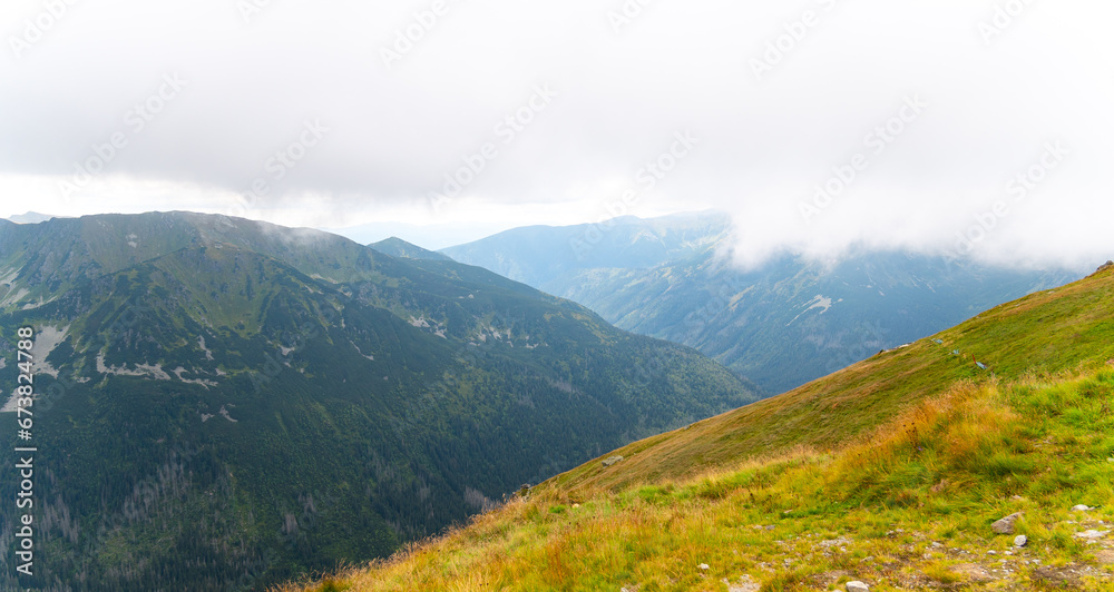 mountain view panorama landscape Poland Zakopane mountain view panorama landscape Poland Zakopane