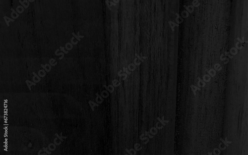 Dark Black Wood Texture. Vector illustration.