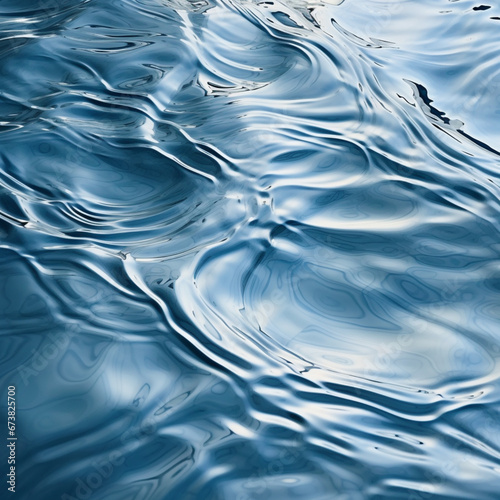 Fondo con detalle y textura de superficie de agua en movimiento photo